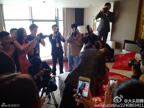 蔡琳高梓淇太原完婚 <em>新娘中式旗袍</em>尽显高贵