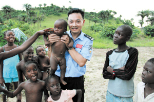 湘潭警察利比里亚维和