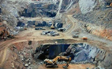 矿山开采