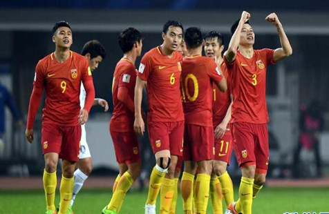 世预赛:中国队战胜韩国队